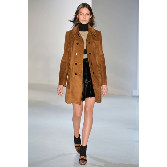 Jill Stuart Jackets & Blazers - Jill Stuart Suede Midi Coat soft leather